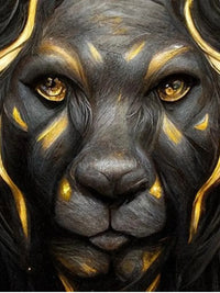 Black Gold Lion