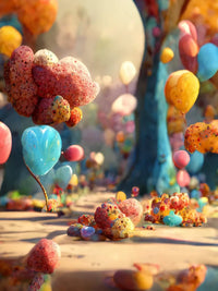 Balloons and Candy