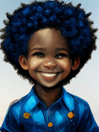 Young Boy (Blue)